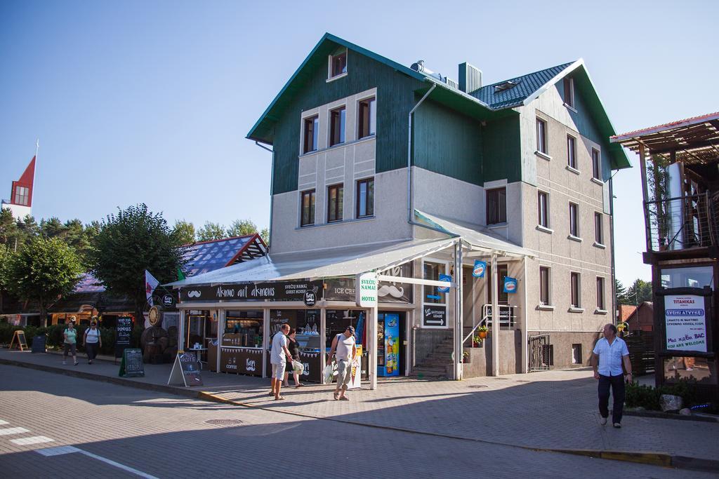 Akmuo Ant Akmens Hotel Sventoji Exterior photo
